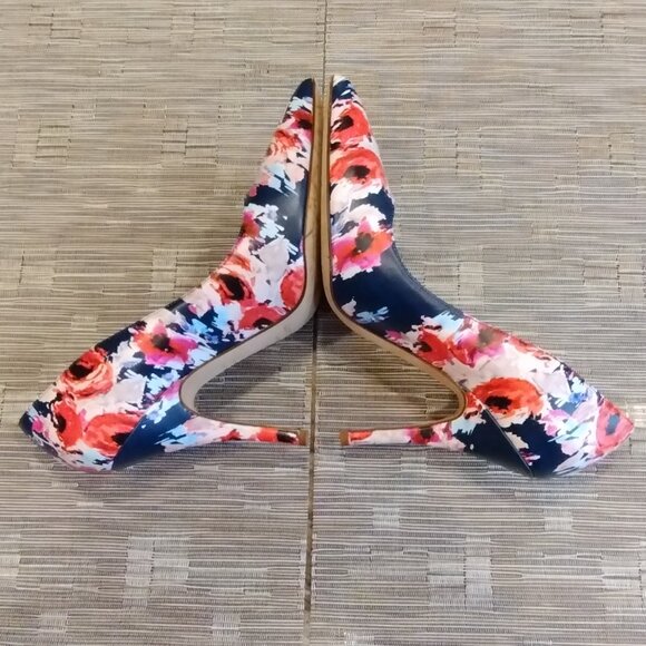 Kate Spade Floral Pumps Size 6.5 - Picture 5 of 12